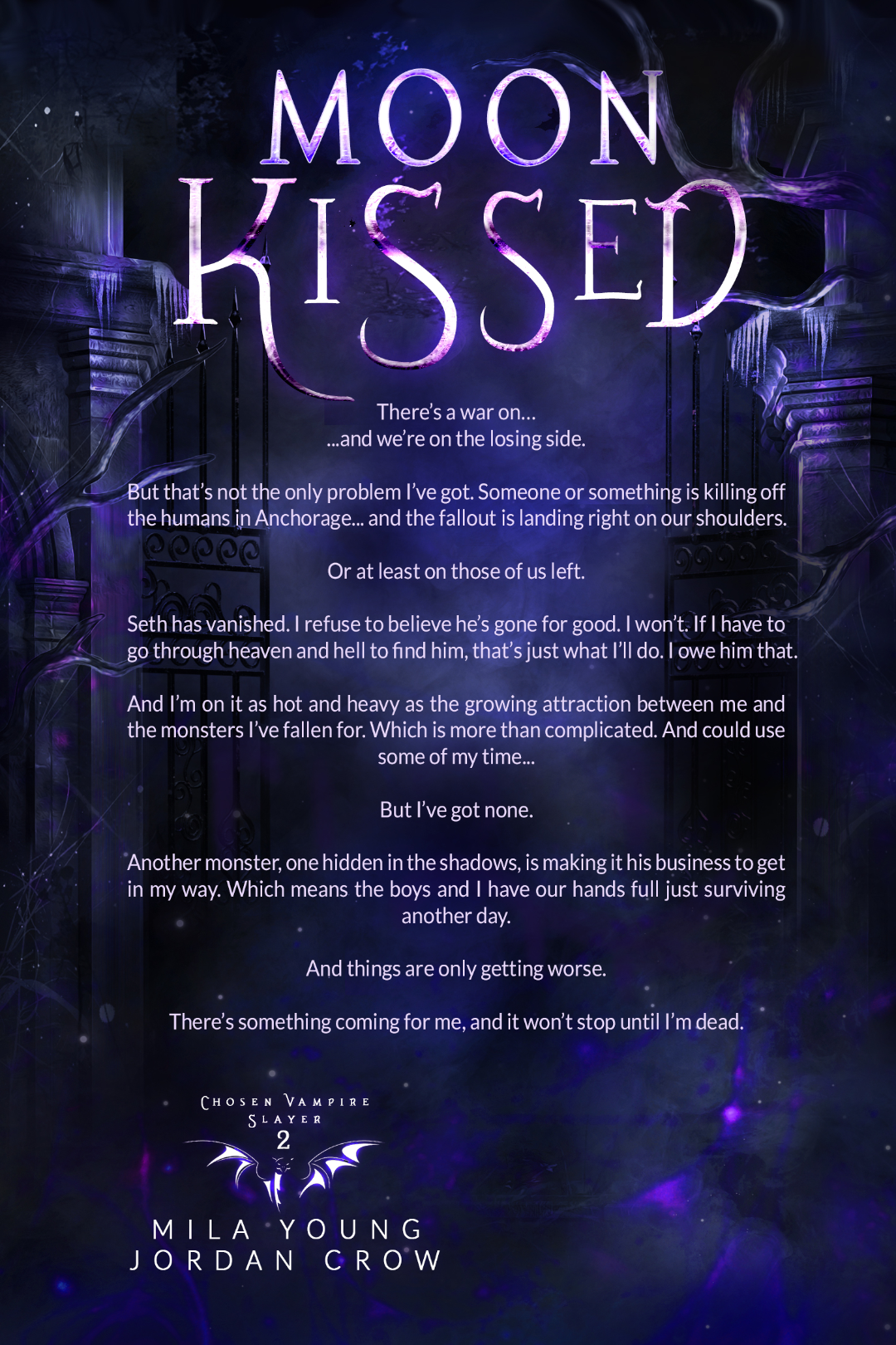 Woman applying Moon Kissed cream on her skin under the moonlight