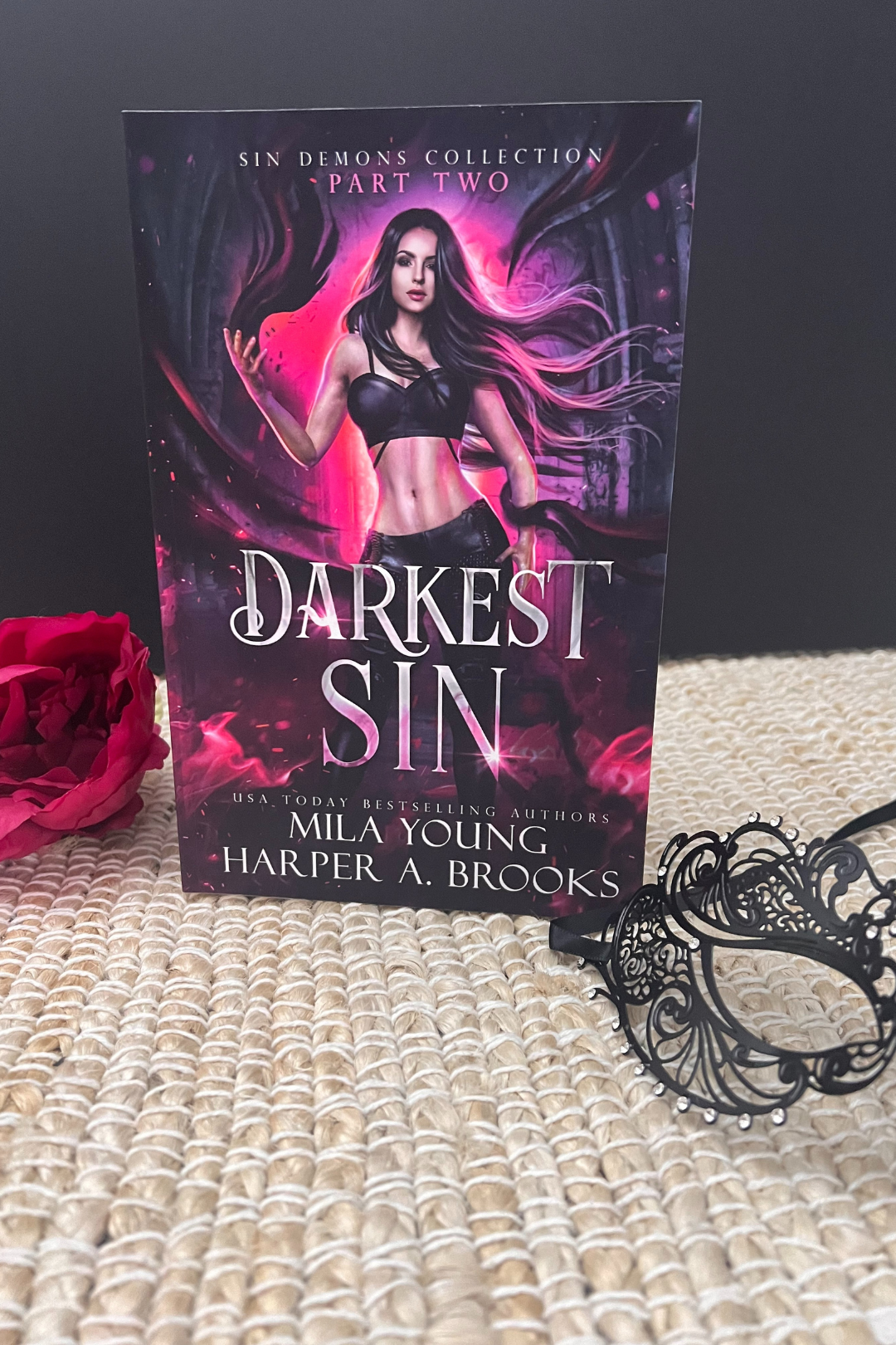 Darkest Sin - Part 2 Paperback book cover featuring a mysterious and captivating design