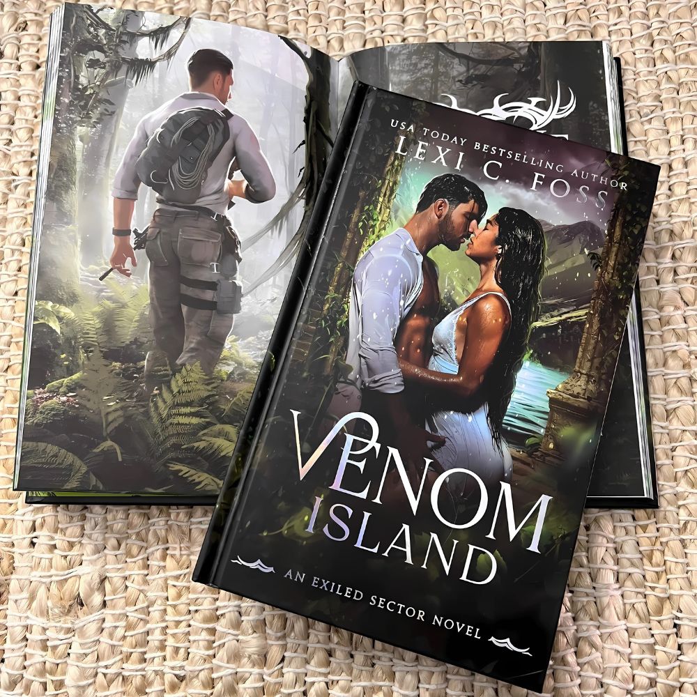 Three hardback books in limited edition Exiled Island bundle