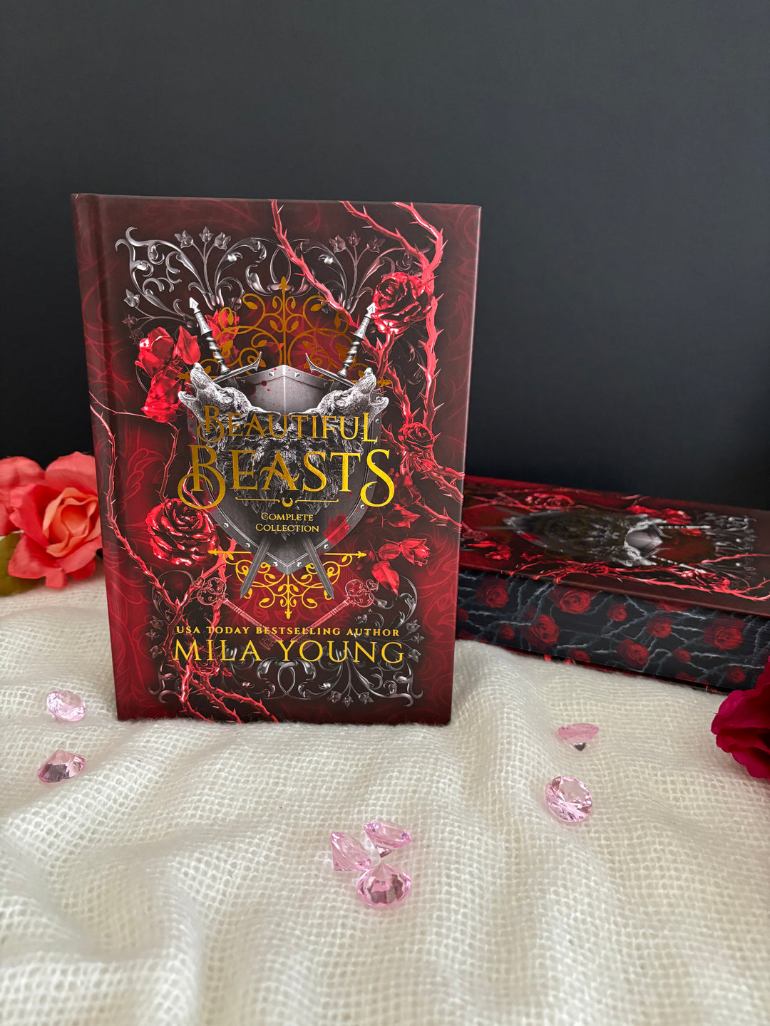 Hardcover special edition 7 books in 1 collection with supernatural academy, enemies to lovers, and paranormal romance tropes
