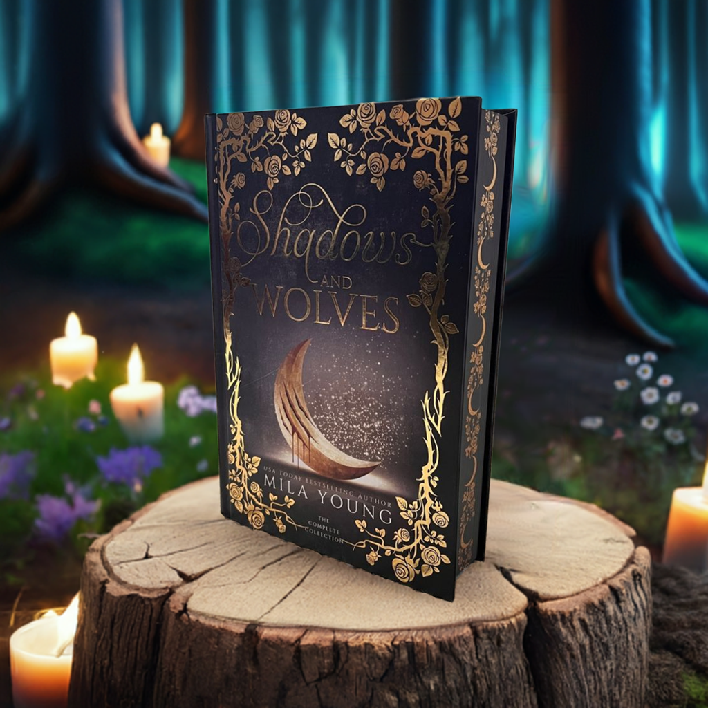 NEW Shadows and Wolves Hardback Special Edition with Edging Artwork