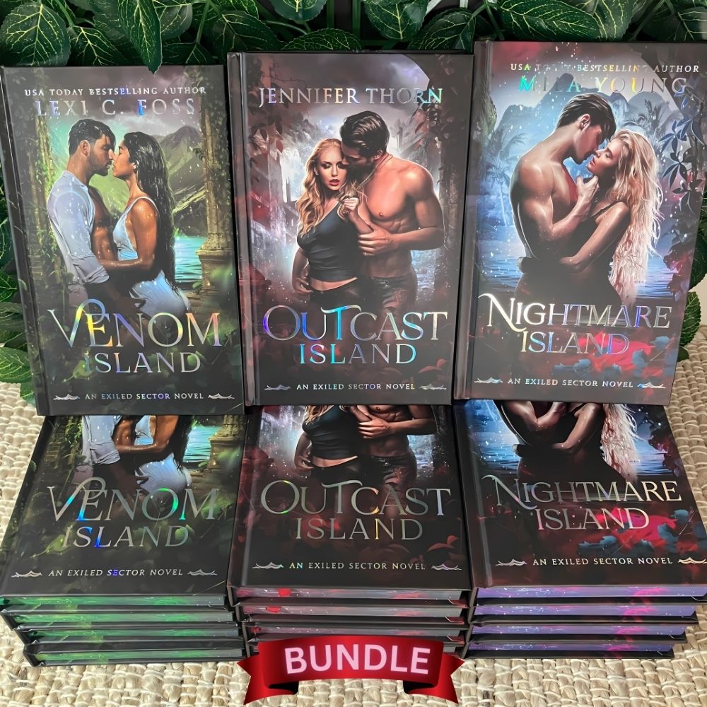 *NEW* LIMITED EDITION - Exiled Island 3 Pack Hardback Bundle - A set of three beautifully illustrated hardcover books in a special limited edition