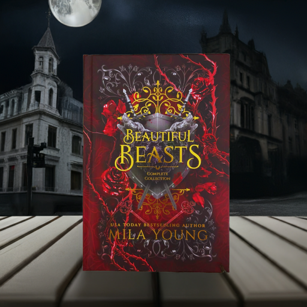 Beautiful Beasts hardcover special edition 6 x 9 book with 7 complete series, including vampires, werewolves, and magic elements

