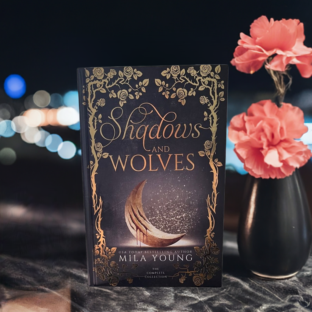 *NEW* Shadows and Wolves - Hardback Special Edition with NEW Edging Artwork: A beautifully designed hardback book with unique edging artwork